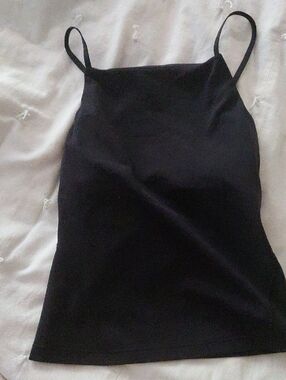 Lululemon Black Tank W/ Bulit In Bra